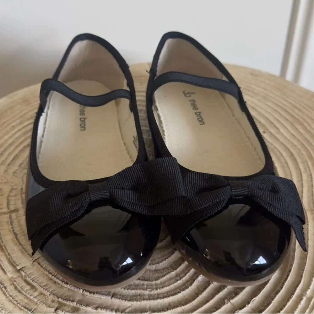 THEE BRON Girl's Ballet Mary Jane Flat Dress Shoes Size 2